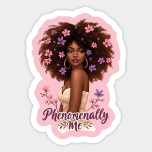 Phenomenally Me, Black Girl Magic Sticker